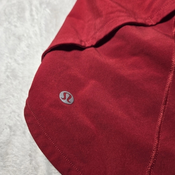 lululemon Women’s Size 8 Red Athletic Skort Built-In Shorts - Picture 3 of 13